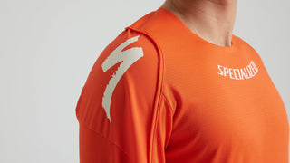 Specialized Gravity Long Sleeve Jersey - Fiery Red