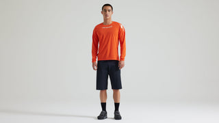 Specialized Gravity Long Sleeve Jersey - Fiery Red