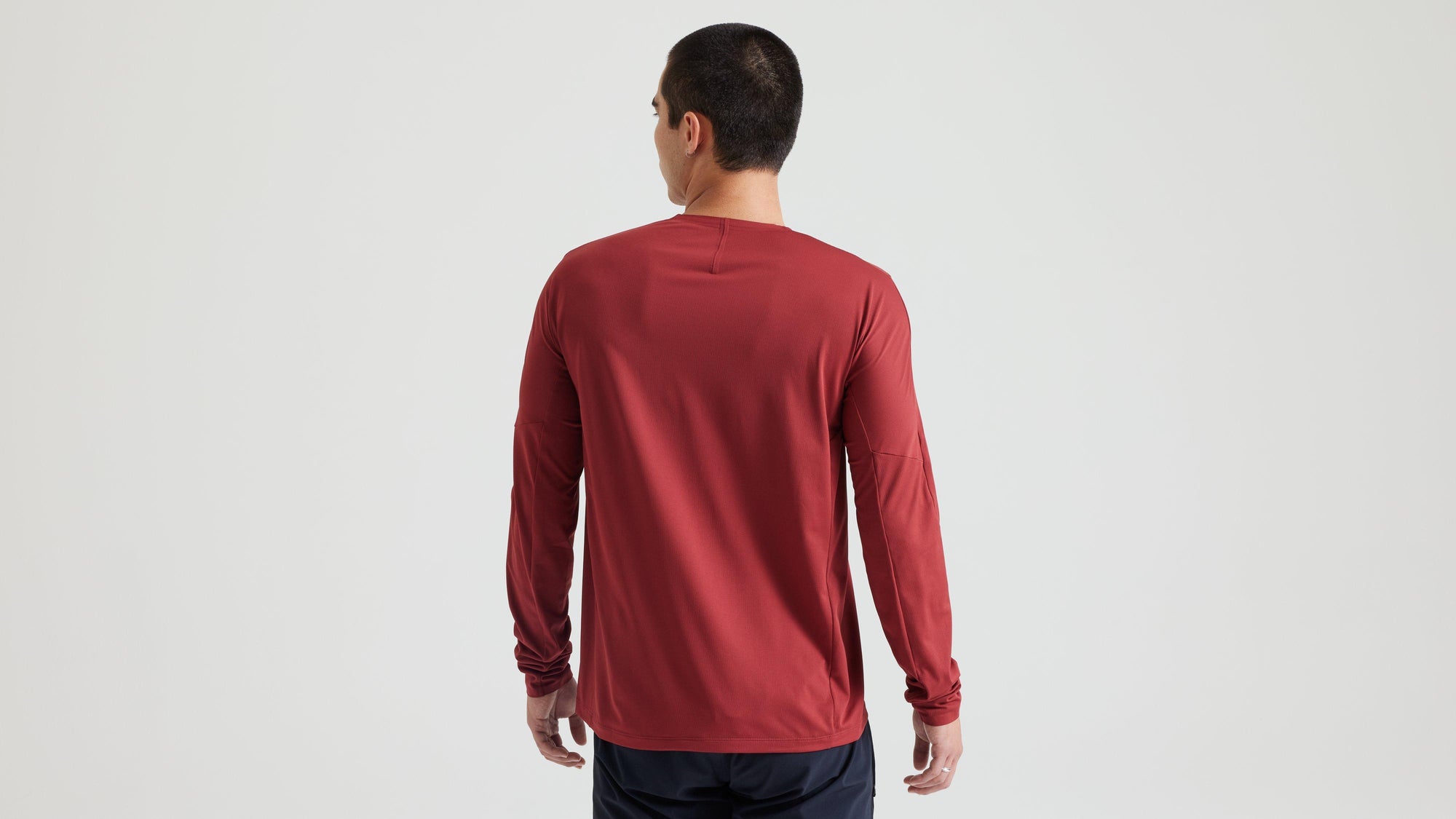 Specialized Men's Gravity Training Long Sleeve Jersey - Garnet Red