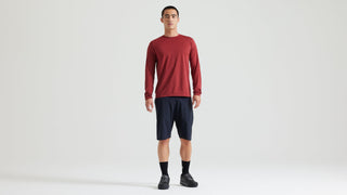 Specialized Men's Gravity Training Long Sleeve Jersey - Garnet Red