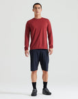 Specialized Men's Gravity Training Long Sleeve Jersey - Garnet Red