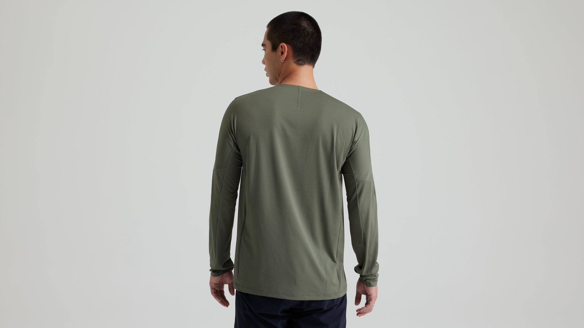Specialized Men's Gravity Training Long Sleeve Jersey - Oak Green