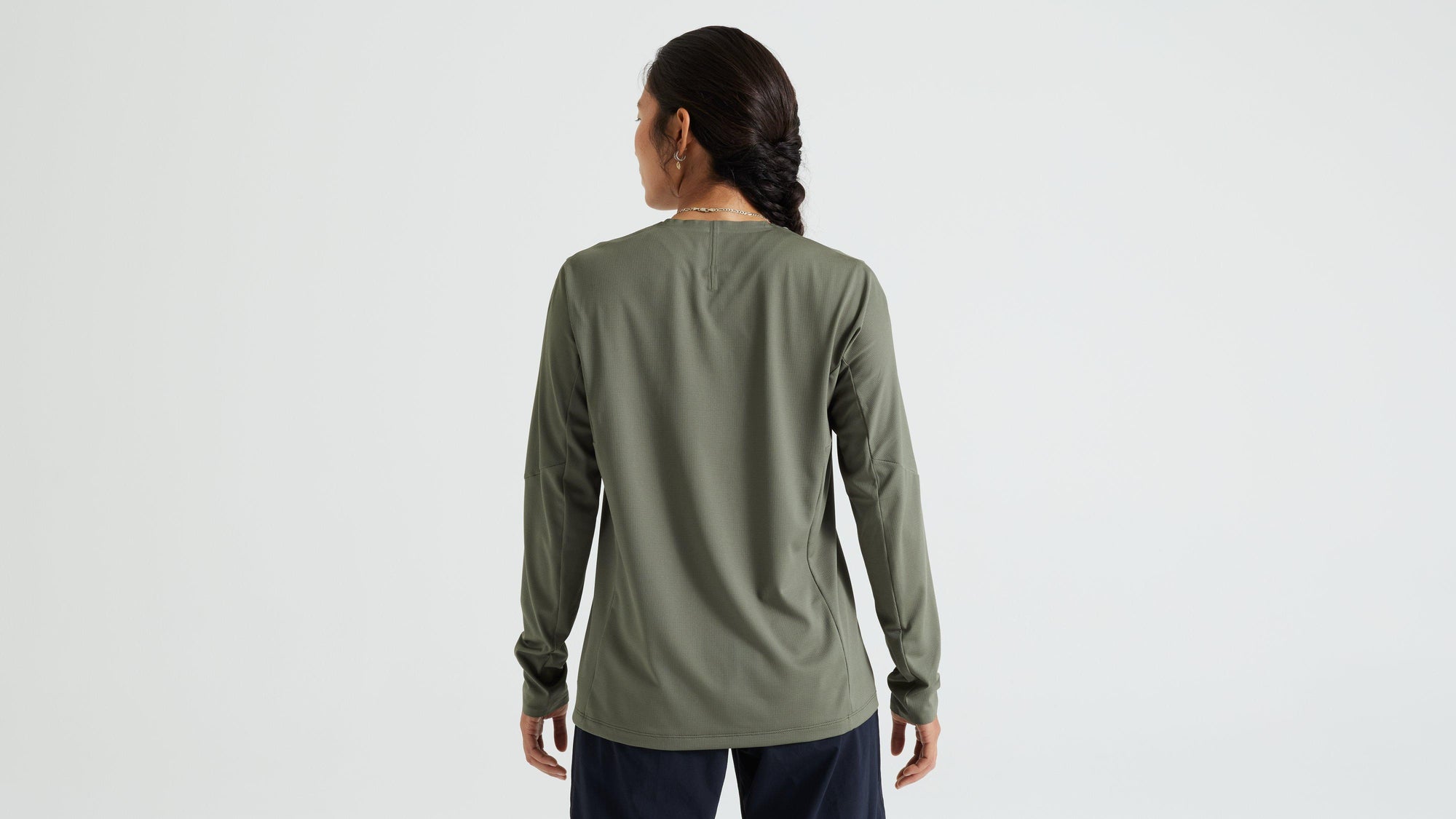 Specialized Women's Gravity Training Long Sleeve Jersey - Oak Green