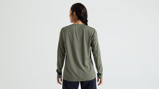 Specialized Women's Gravity Training Long Sleeve Jersey - Oak Green