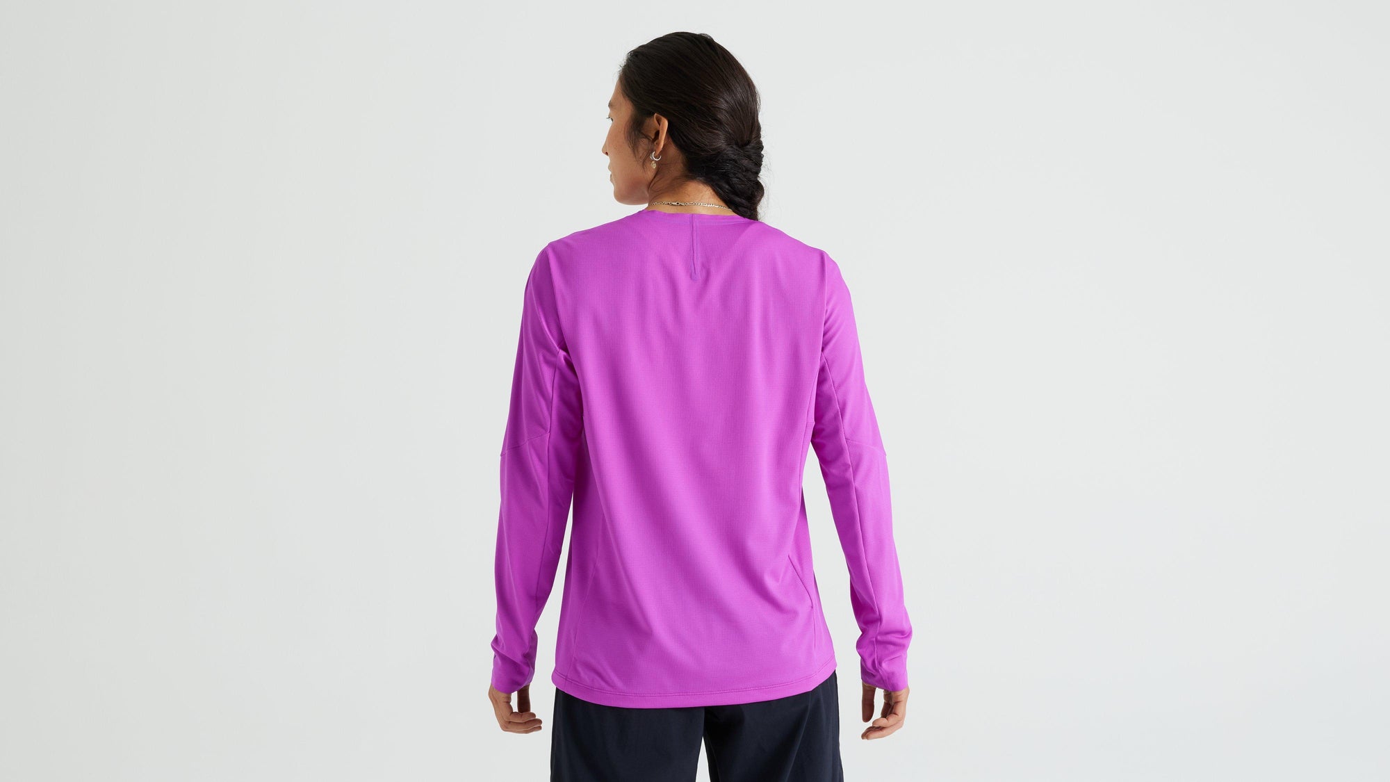 Specialized Women's Gravity Training Long Sleeve Jersey - Purple Orchid