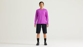Specialized Women's Gravity Training Long Sleeve Jersey - Purple Orchid