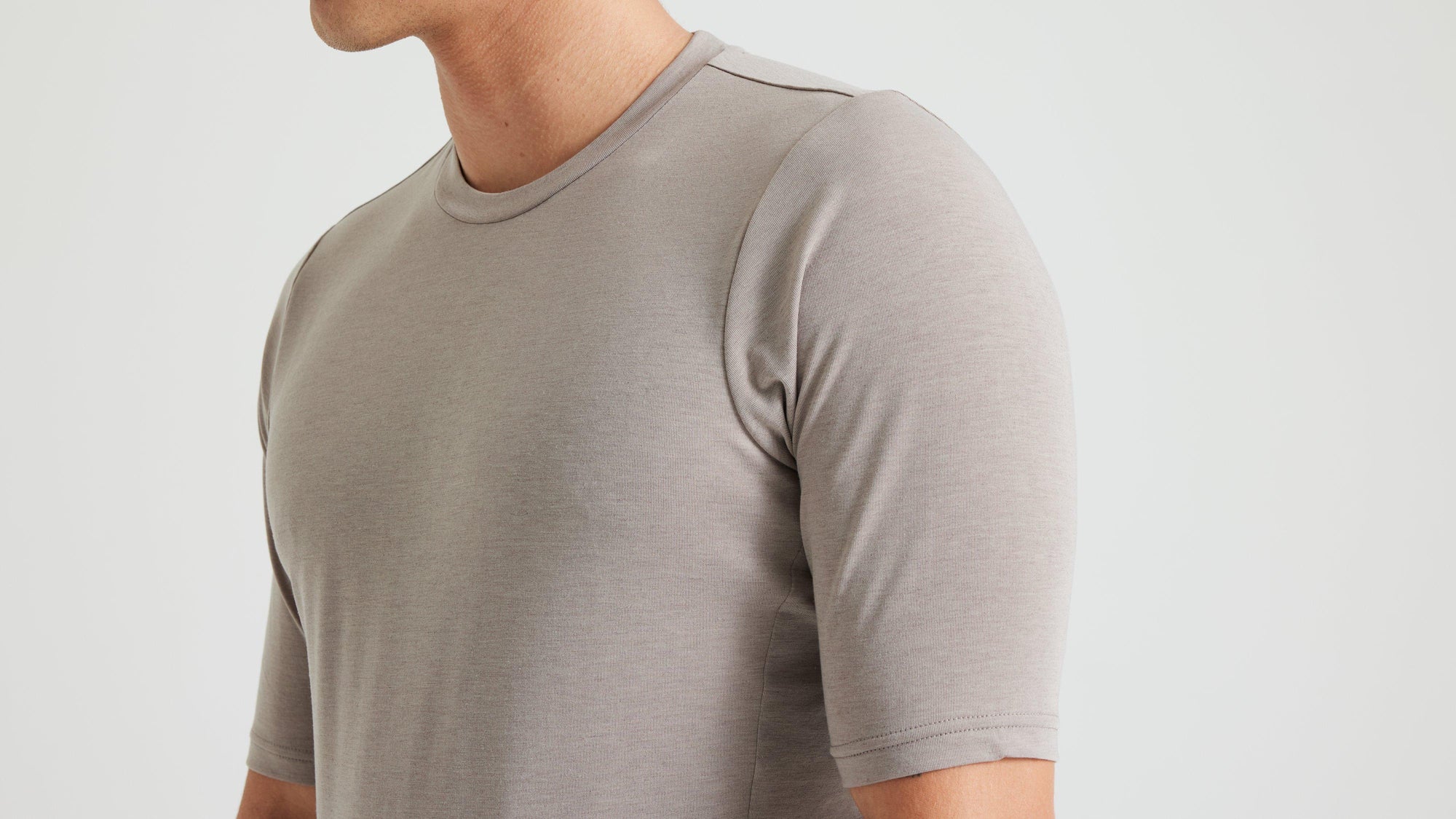 Specialized Men's ADV Short Sleeve Jersey - Taupe