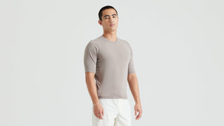 Specialized Men's ADV Short Sleeve Jersey - Taupe