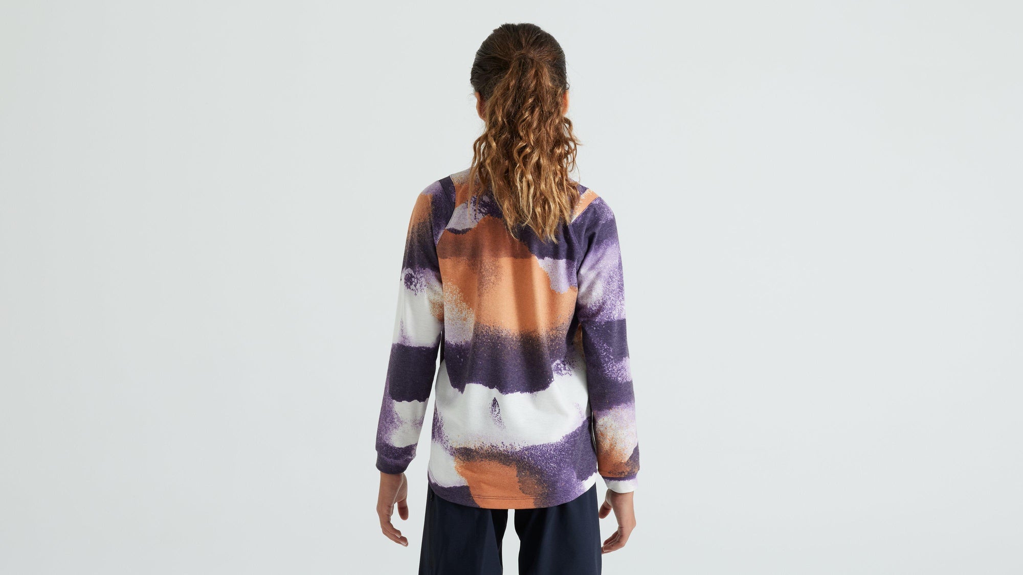 Specialized Youth Trail Long Sleeve Jersey - Dusk Spindrift