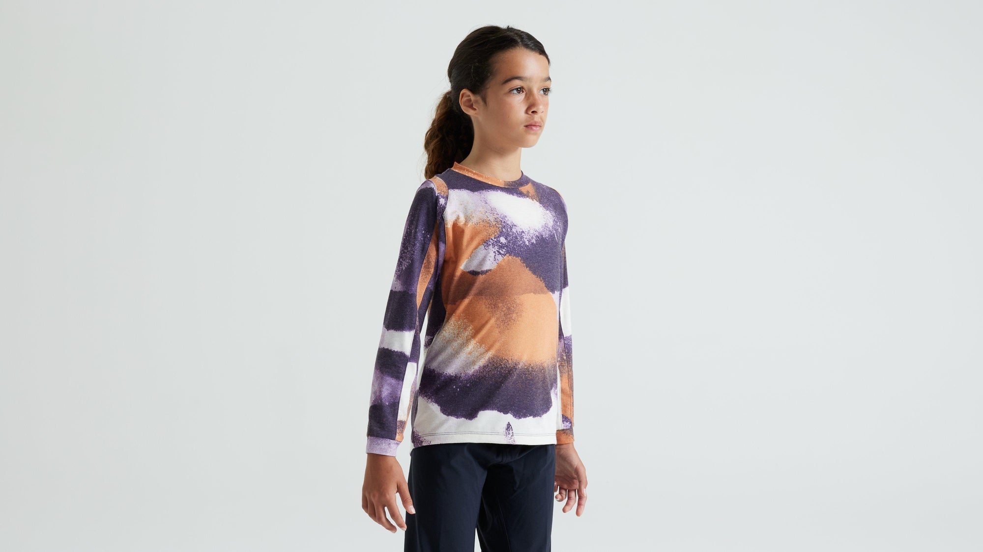 Specialized Youth Trail Long Sleeve Jersey - Dusk Spindrift