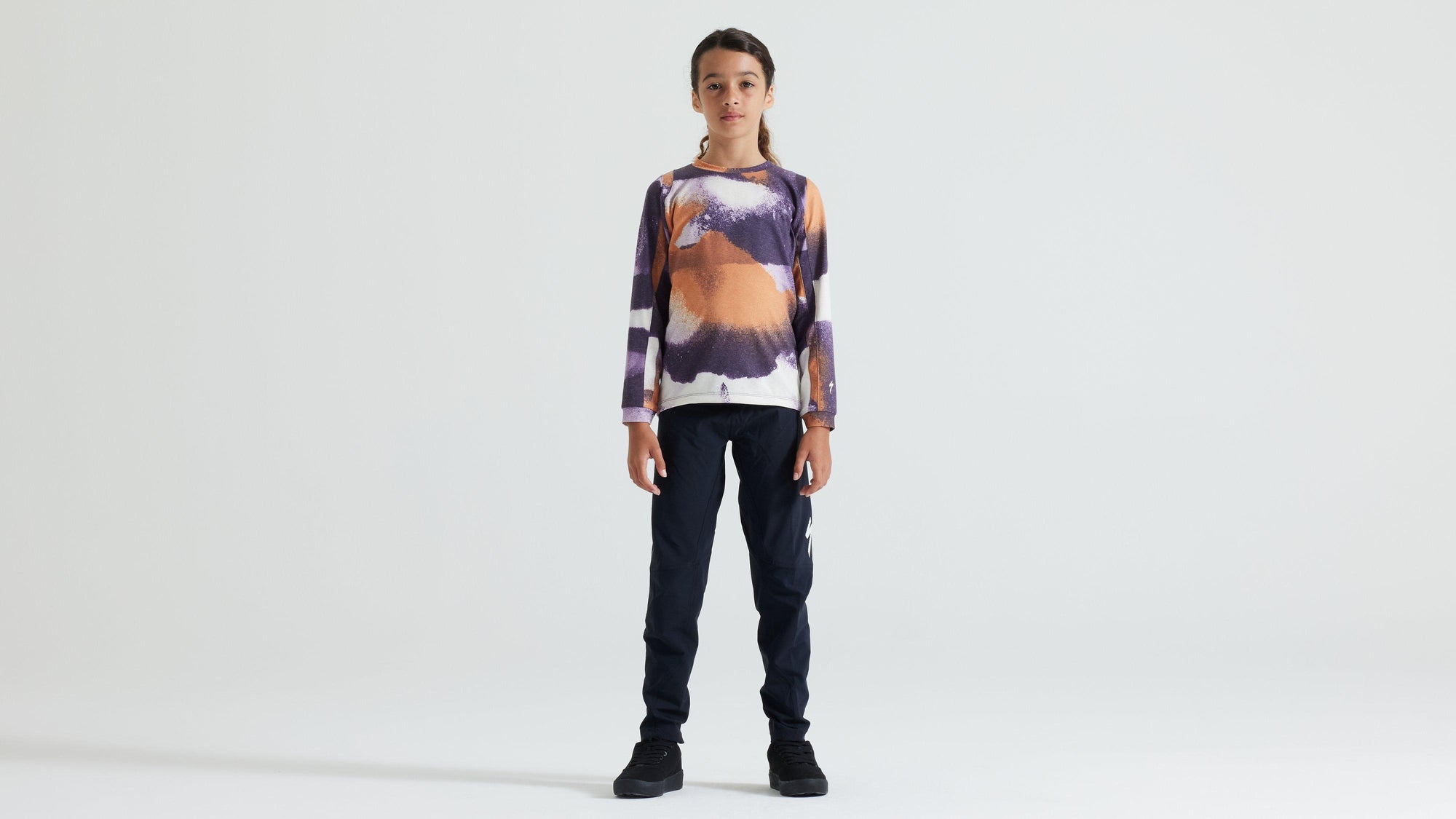 Specialized Youth Trail Long Sleeve Jersey - Dusk Spindrift