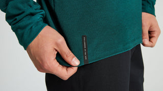 Specialized Men's Trail Long Sleeve Jersey - Tropical Teal Spray