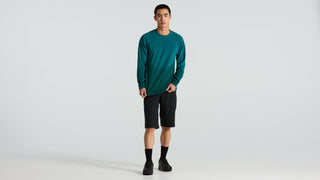 Specialized Men's Trail Long Sleeve Jersey - Tropical Teal Spray