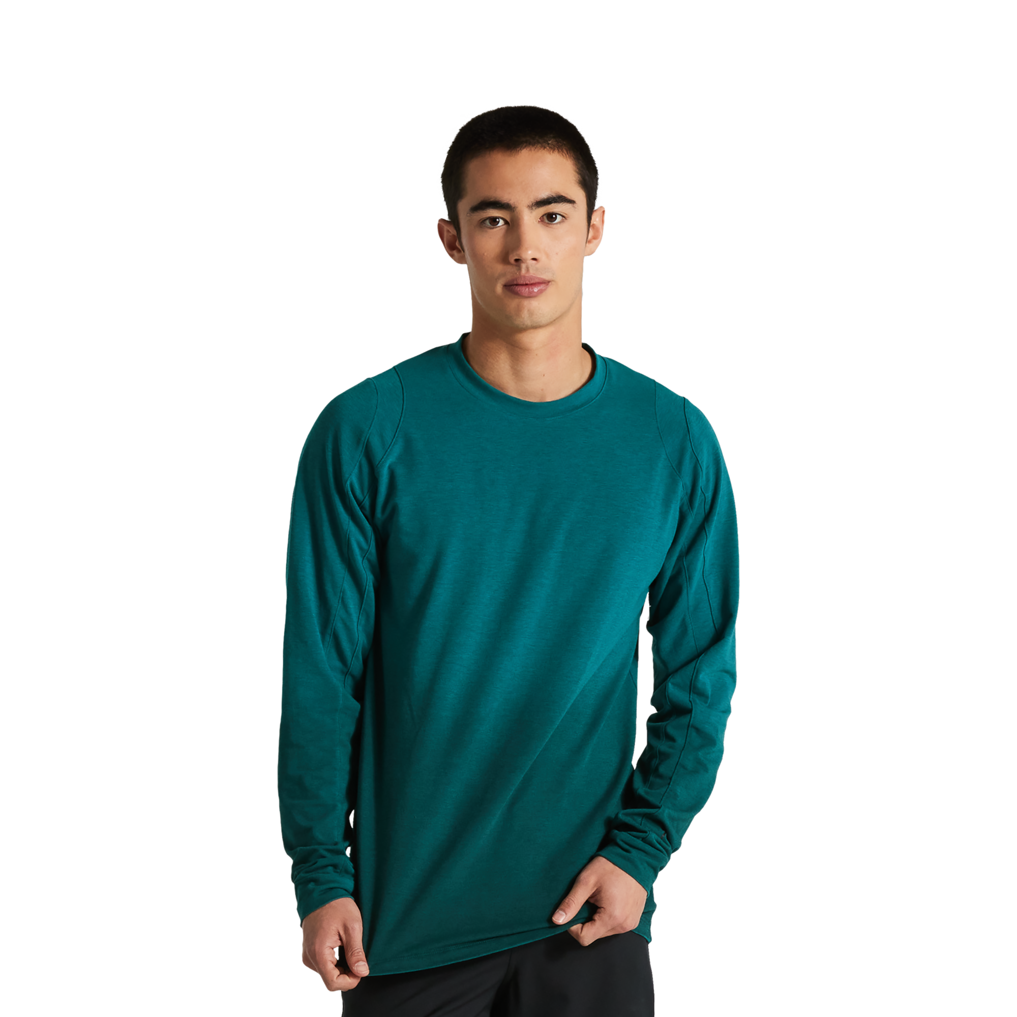Specialized Men's Trail Long Sleeve Jersey - Tropical Teal Spray