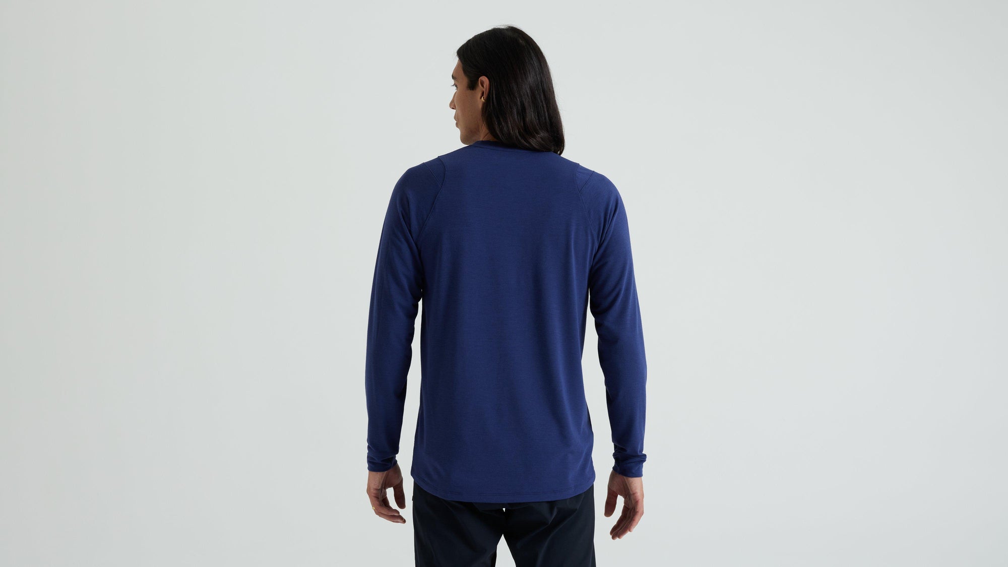 Specialized Men's Trail Long Sleeve Jersey - Deep Marine