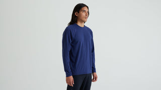 Specialized Men's Trail Long Sleeve Jersey - Deep Marine