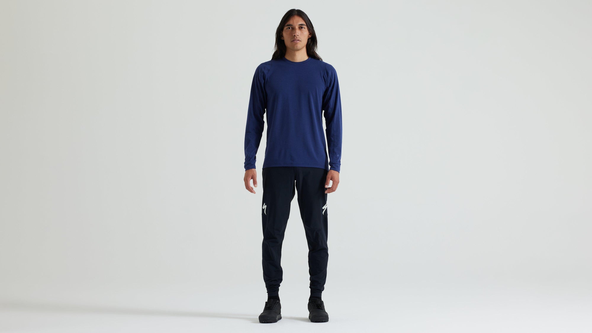 Specialized Men's Trail Long Sleeve Jersey - Deep Marine