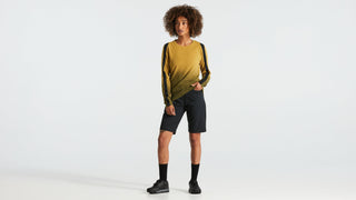 Specialized Women's Trail Long Sleeve Jersey - Harvest Gold Spray
