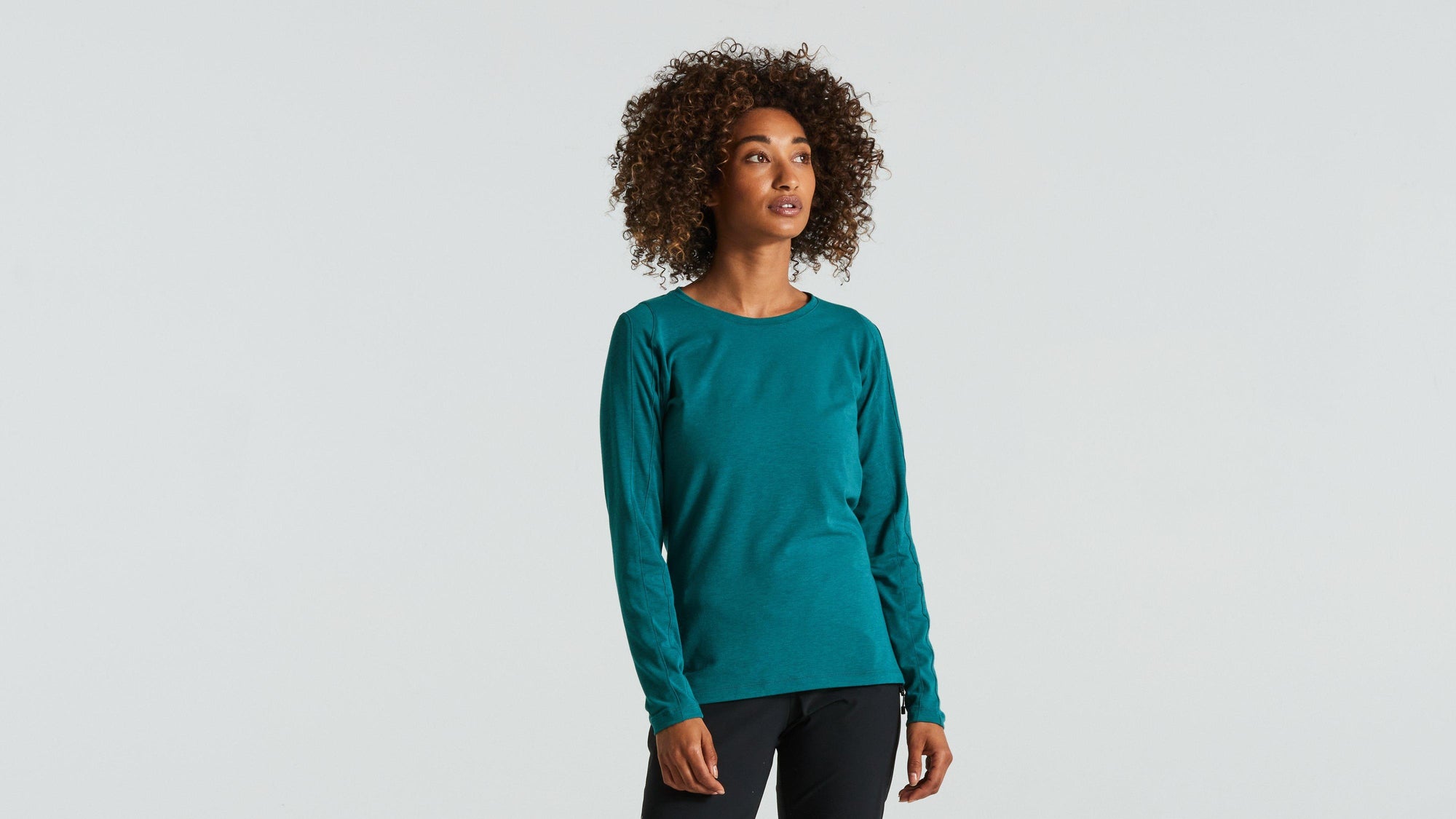 Specialized Women's Trail Long Sleeve Jersey - Tropical Teal