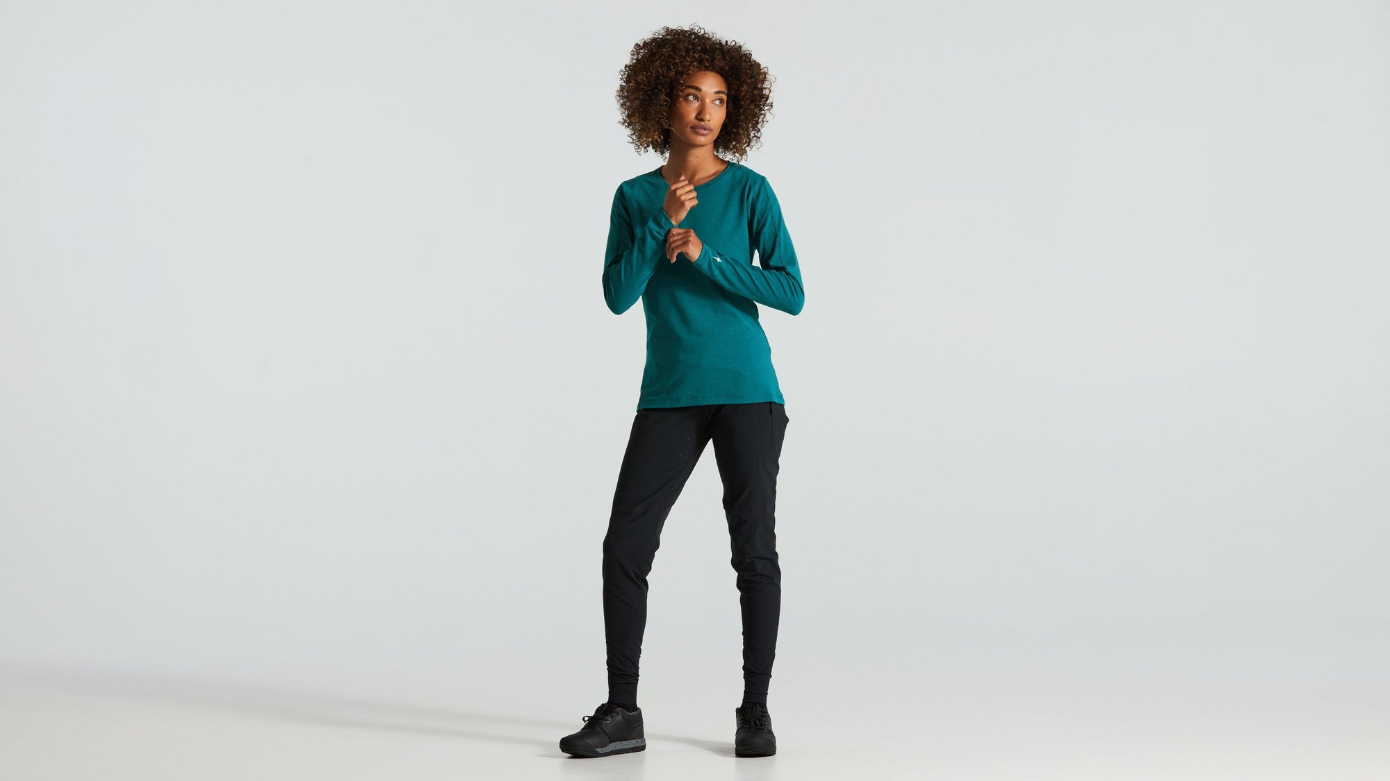 Specialized Women's Trail Long Sleeve Jersey - Tropical Teal