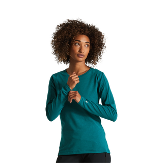 Specialized Women's Trail Long Sleeve Jersey - Tropical Teal