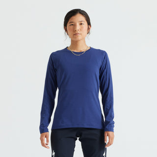 Specialized Women's Trail Long Sleeve Jersey - Deep Marine