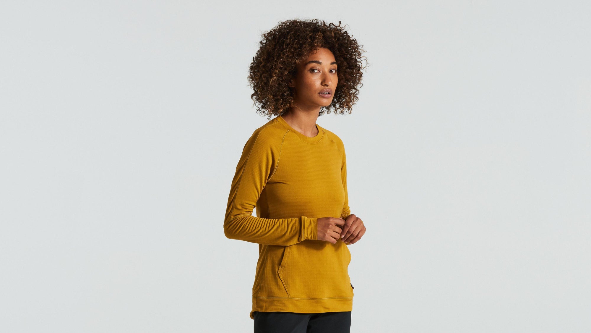 Specialized Women's Trail Thermal Jersey - Harvest Gold