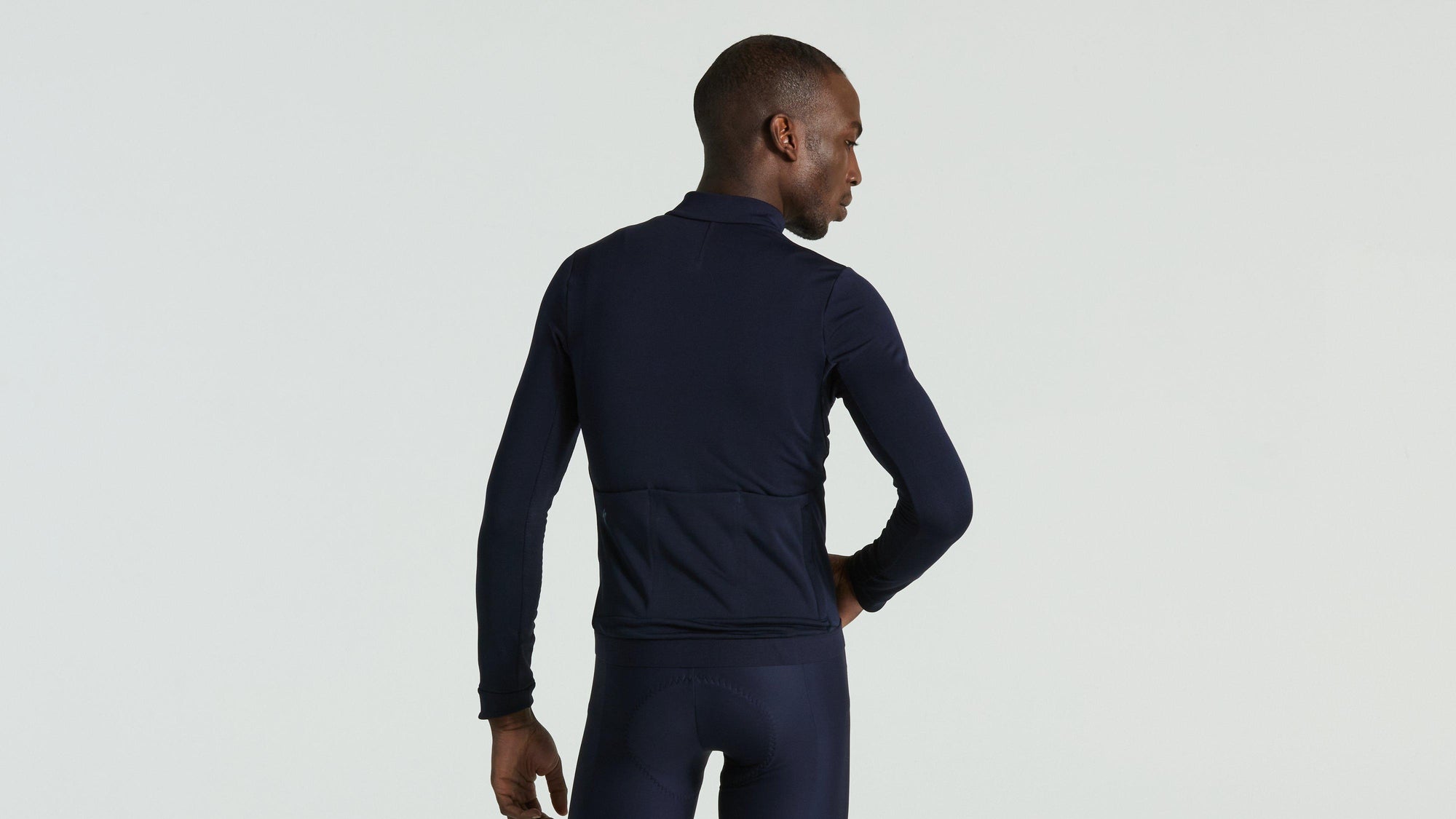 Specialized Men's Prime Power Grid Long Sleeve Jersey - Dark Navy