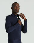 Specialized Men's Prime Power Grid Long Sleeve Jersey - Dark Navy