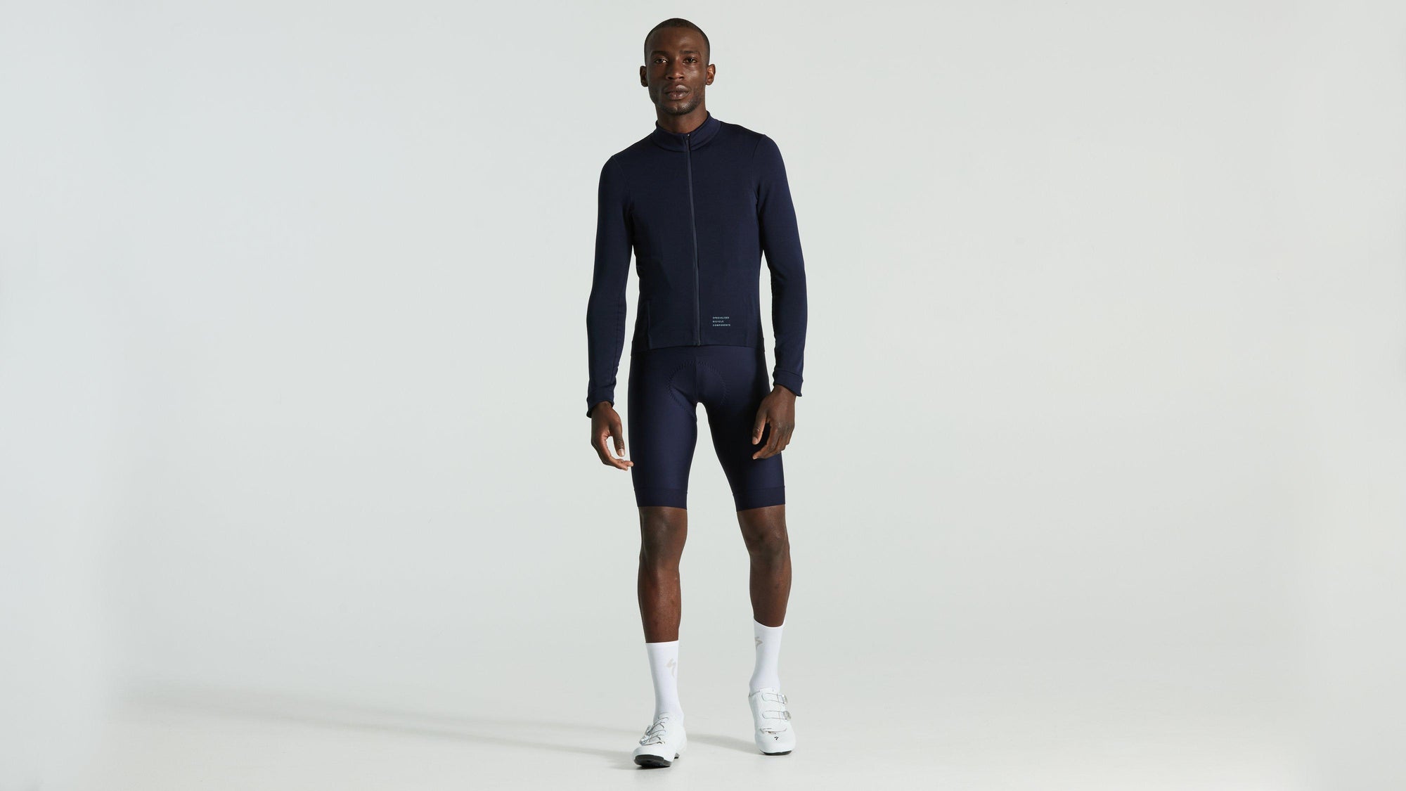 Specialized Men's Prime Power Grid Long Sleeve Jersey - Dark Navy