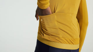 Specialized Men's Prime Power Grid Long Sleeve Jersey - Harvest Gold