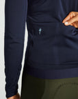 Specialized Women's Prime Power Grid Long Sleeve Jersey - Dark Navy