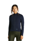 Specialized Women's Prime Power Grid Long Sleeve Jersey - Dark Navy