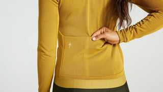 Specialized Women's Prime Power Grid Long Sleeve Jersey - Harvest Gold