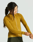 Specialized Women's Prime Power Grid Long Sleeve Jersey - Harvest Gold