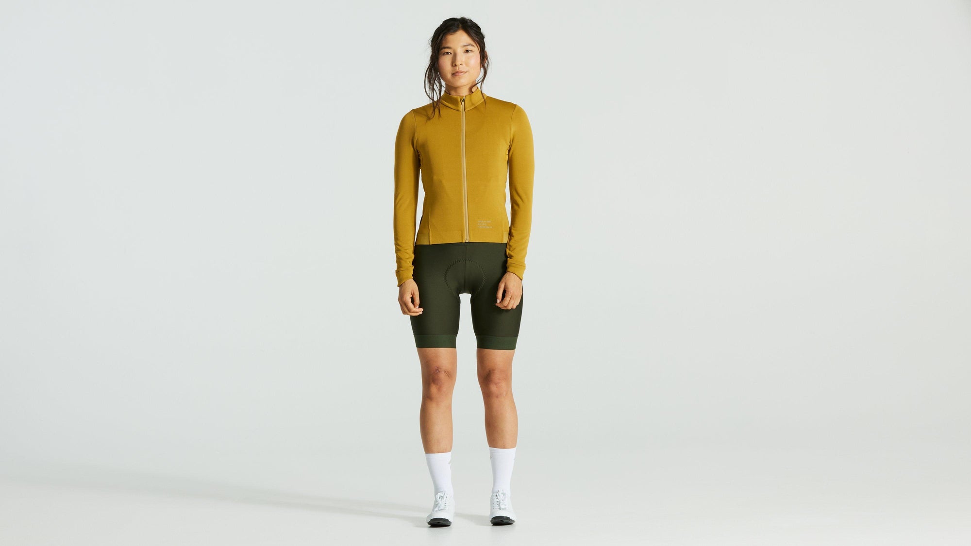 Specialized Women's Prime Power Grid Long Sleeve Jersey - Harvest Gold