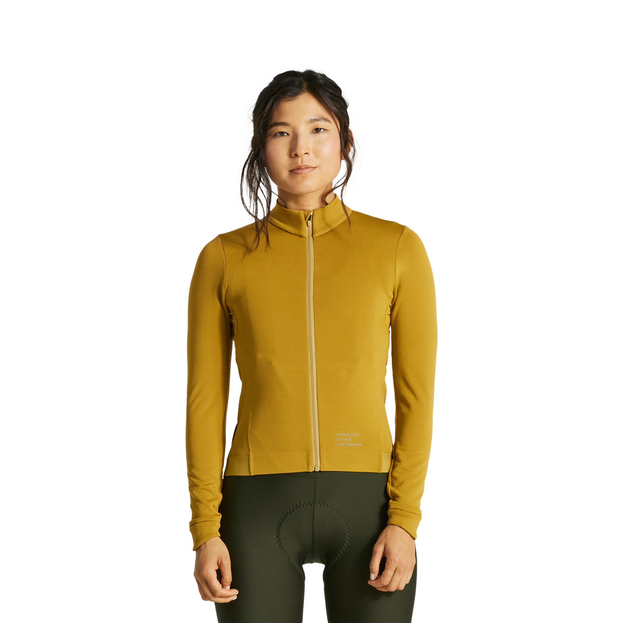 Specialized Women's Prime Power Grid Long Sleeve Jersey - Harvest Gold
