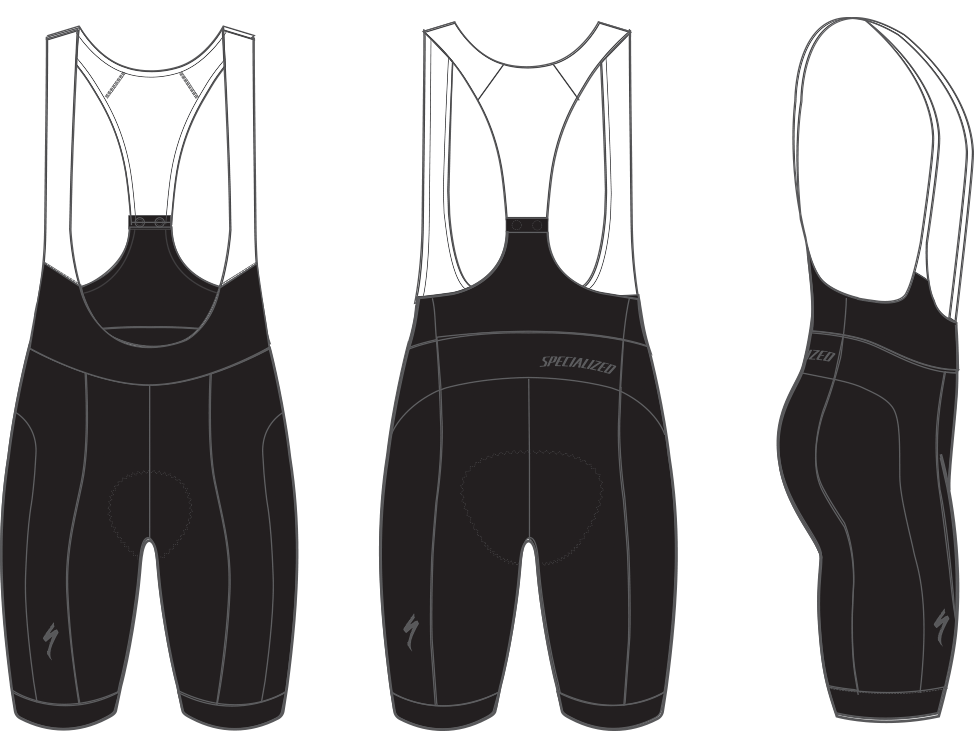Specialized Women's SL Race Bib Shorts - Black