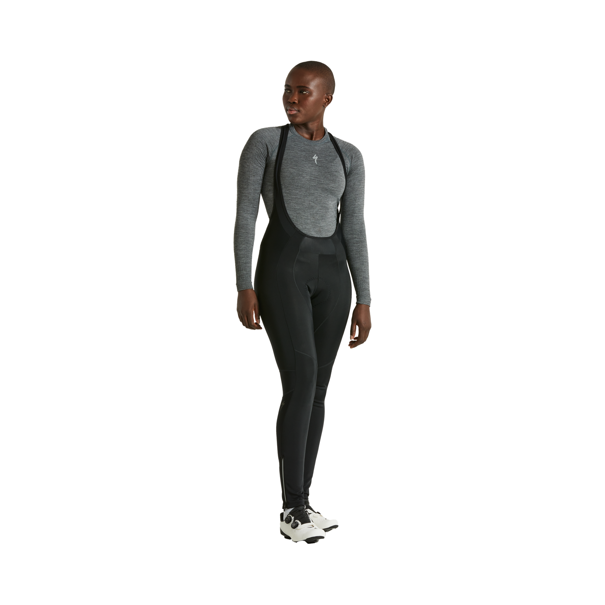 Specialized Women's SL Expert Soft Shell Bib Tight - Black