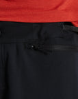 Close up of retention system of Specialized Men's Trail Shorts with Liner