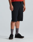 Side view of Specialized Men's Trail Shorts with Liner