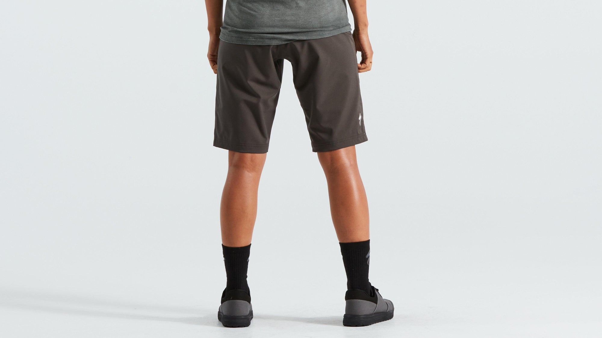 Specialized Women's Trail Shorts with Liner - Charcoal