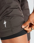 Specialized Women's Trail Shorts with Liner - Charcoal