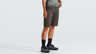 Specialized Women's Trail Shorts with Liner - Charcoal