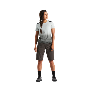 Specialized Women's Trail Shorts with Liner - Charcoal