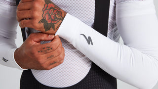 Specialized Seamless UV Arm Covers - White