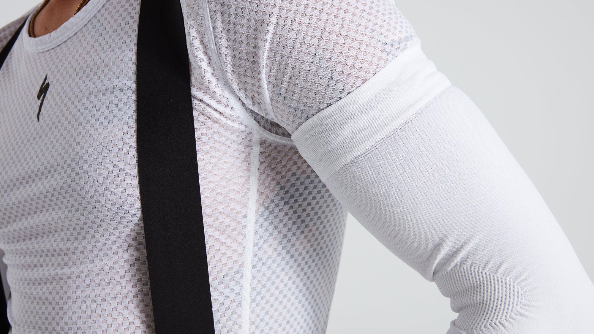 Specialized Seamless UV Arm Covers - White