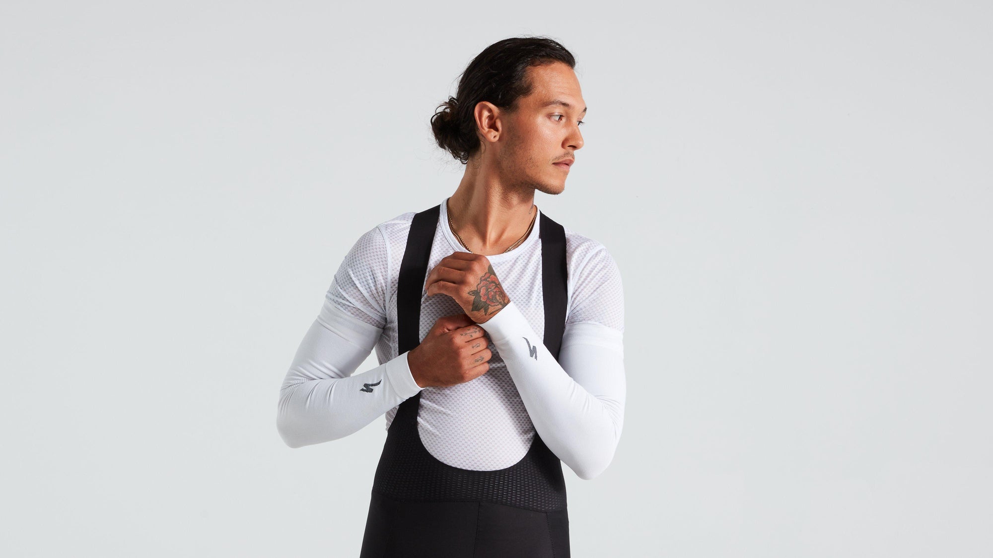 Specialized Seamless UV Arm Covers - White