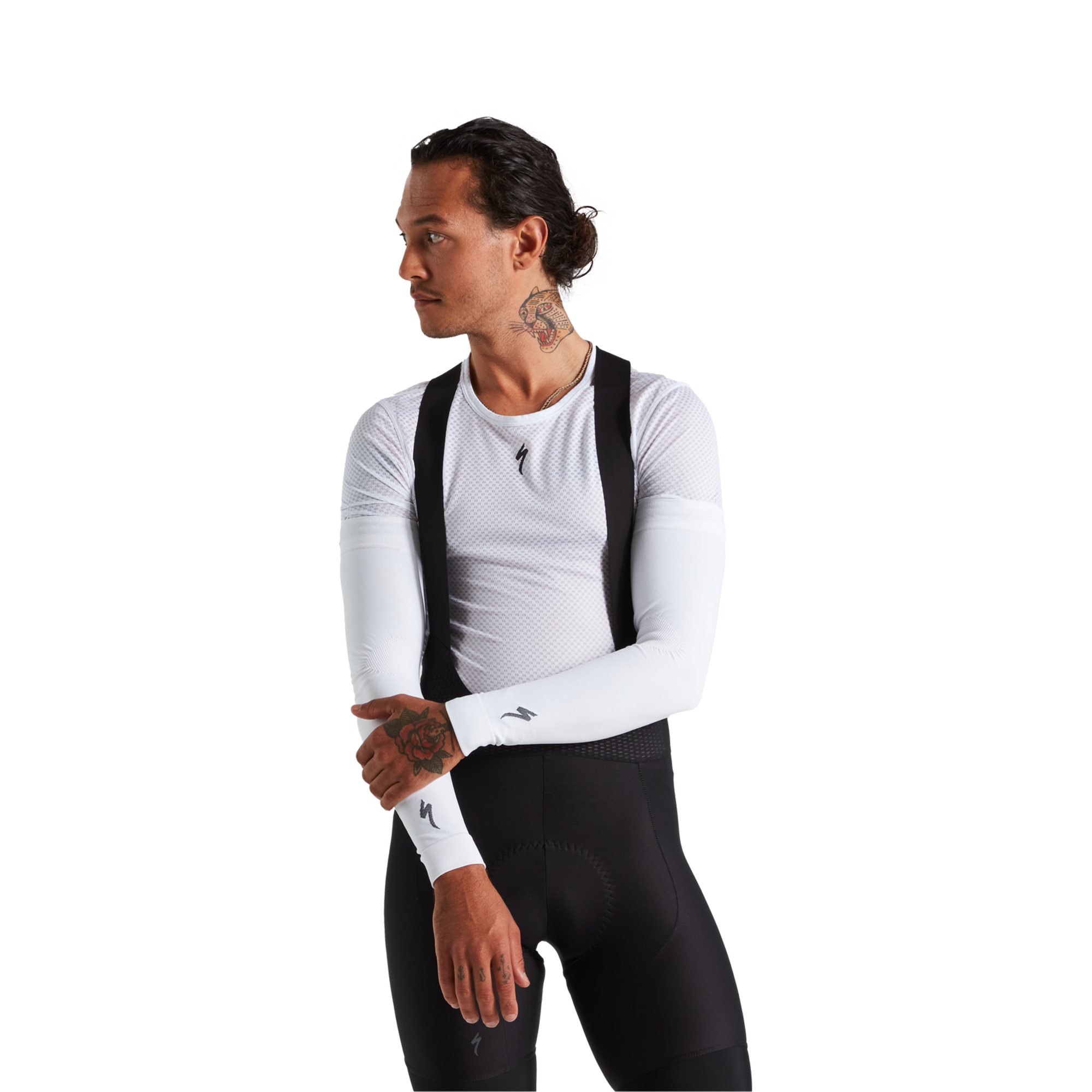 Specialized Seamless UV Arm Covers - White