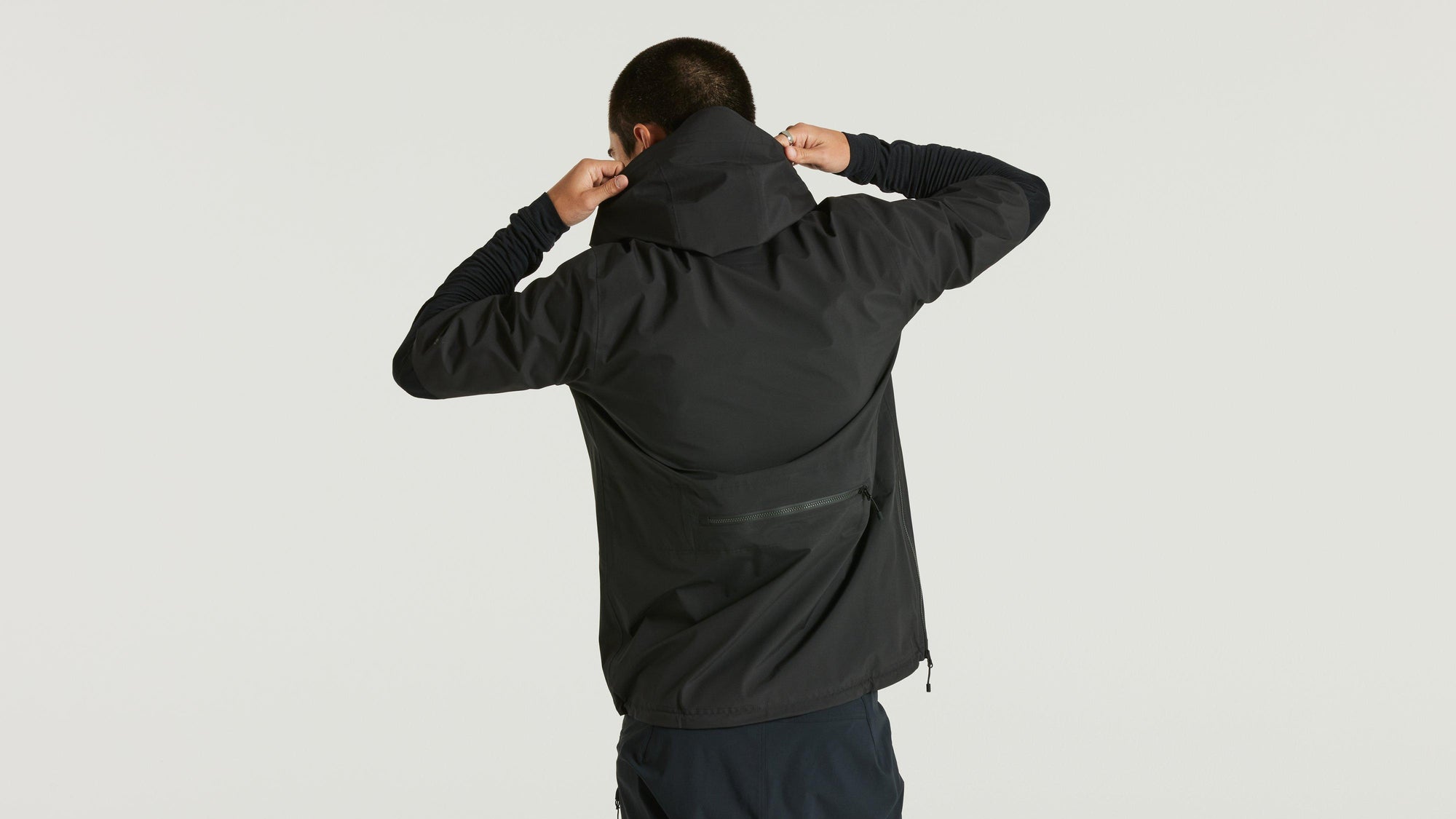 Specialized Trail Short Sleeve Rain Anorak - Black